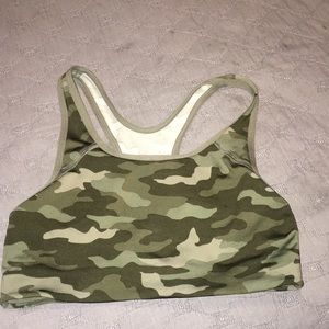 PINK sports bra (Camo)